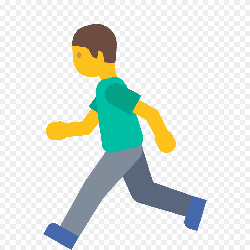 Person Running Emoji Clipart, Baby, Walking, Face, Head Png