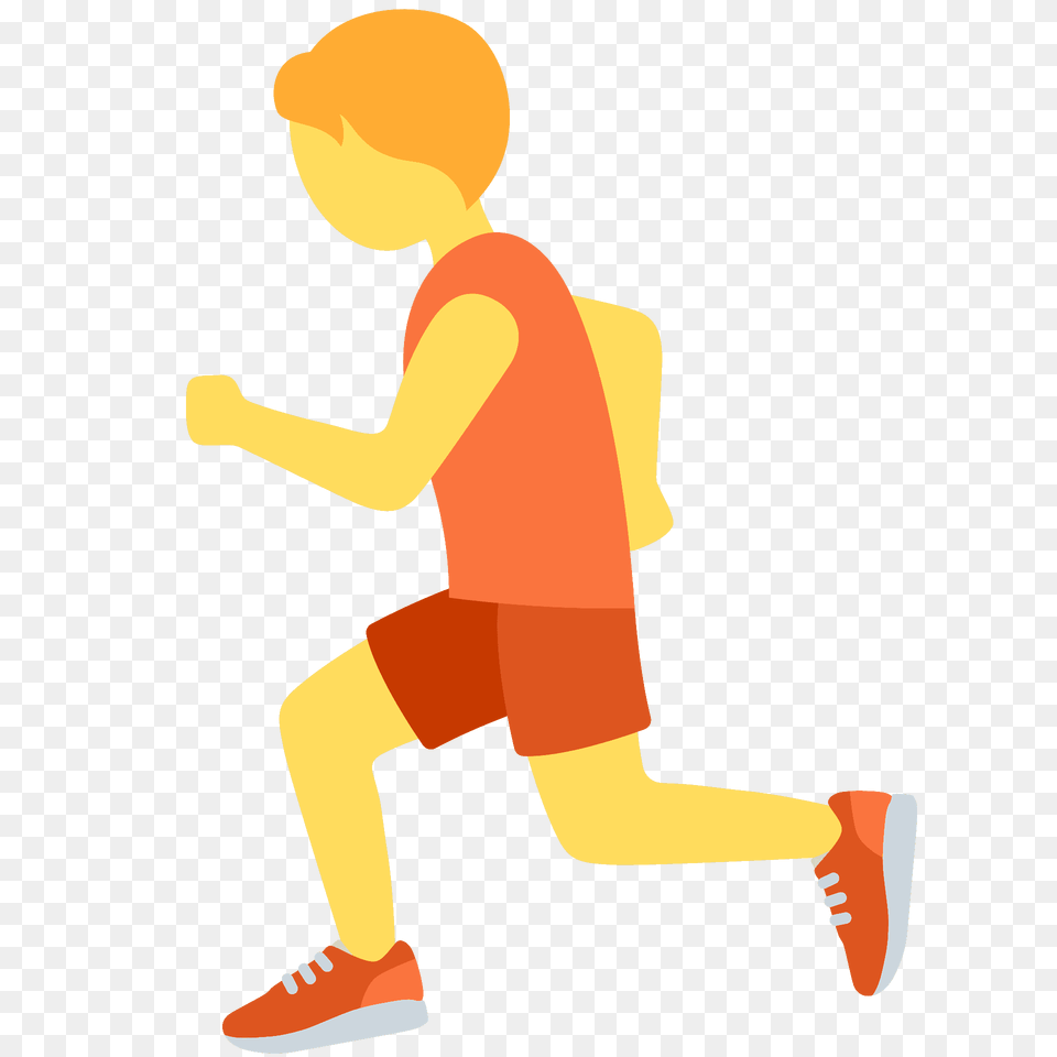 Person Running Emoji Clipart, Baby Free Png