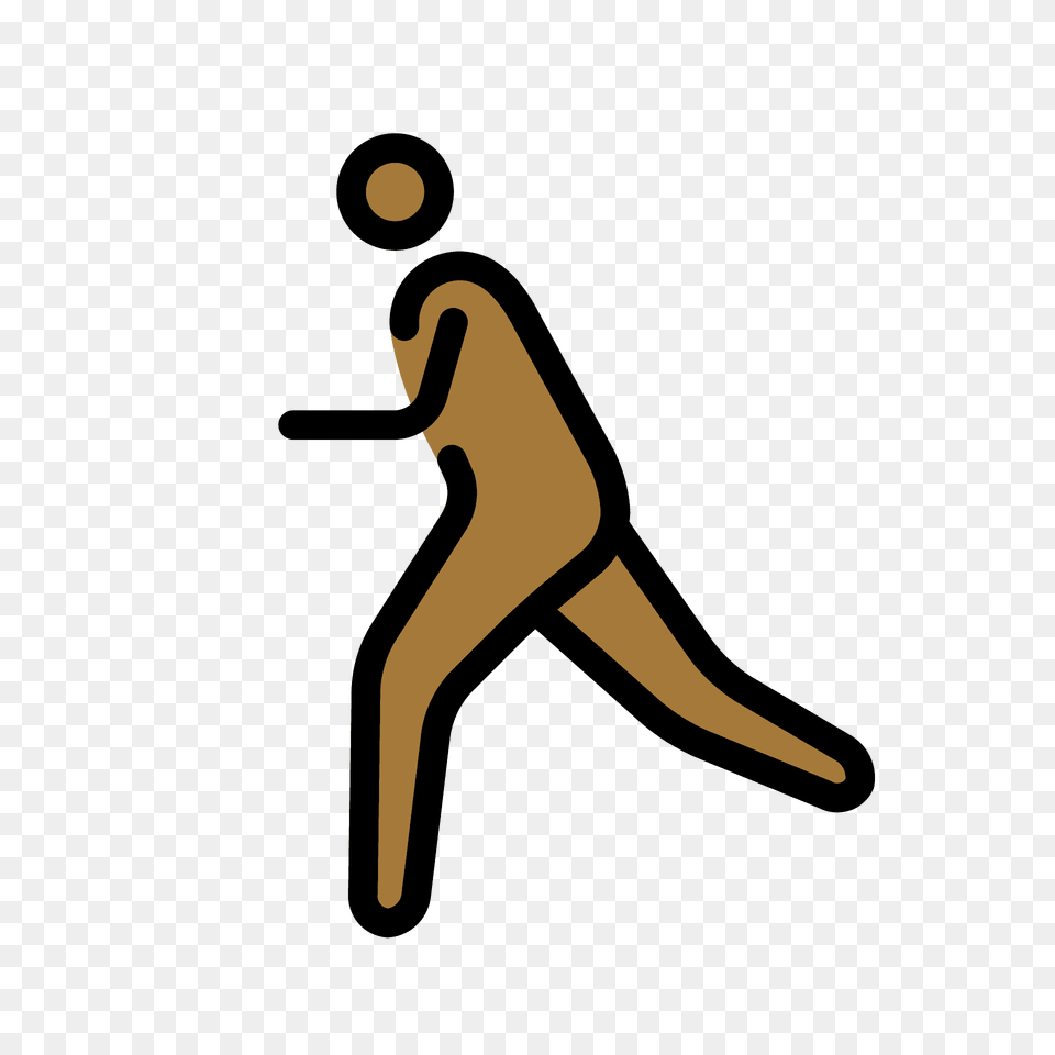 Person Running Emoji Clipart, People, Walking Free Png