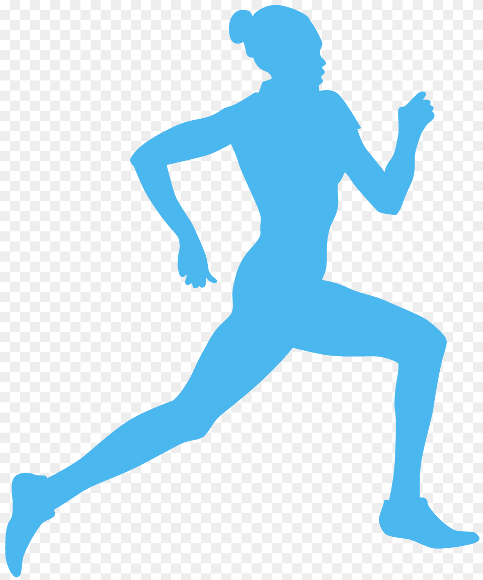 Person Running Silhouette, Dancing, Leisure Activities Png Image