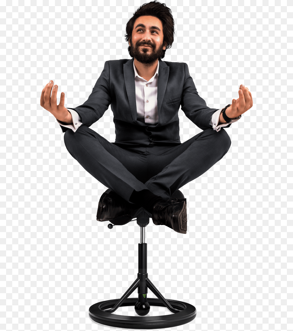 Person Sitting In Chair Sitting, Accessories, Suit, Tie, Formal Wear Png