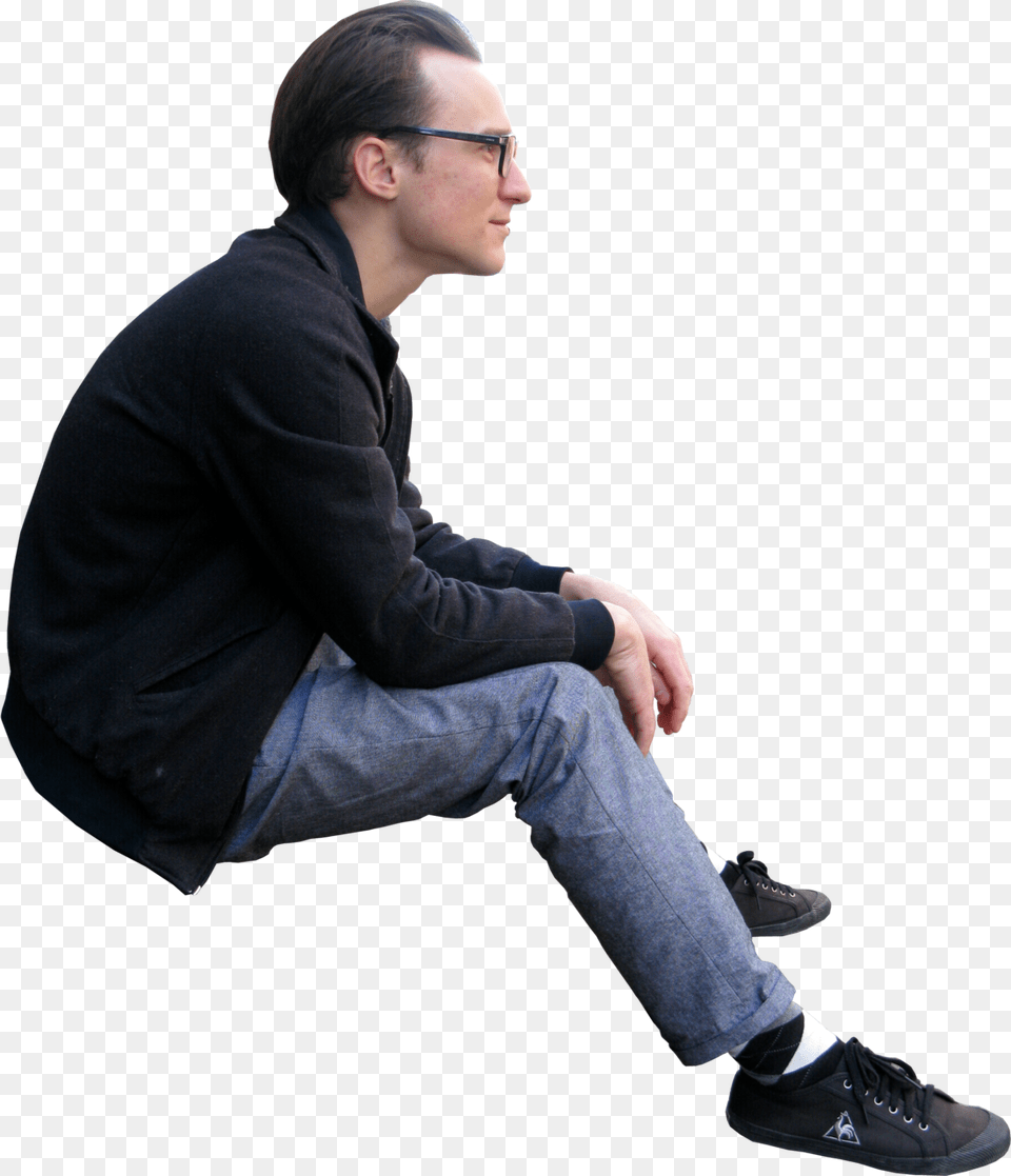 Person Sitting In Chair Skalgubbar Sitting, Male, Adult, Clothing, Sneaker Free Png