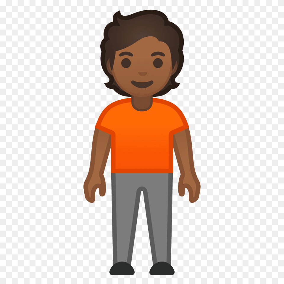 Person Standing Emoji Clipart, Clothing, Face, Head, Photography Free Transparent Png