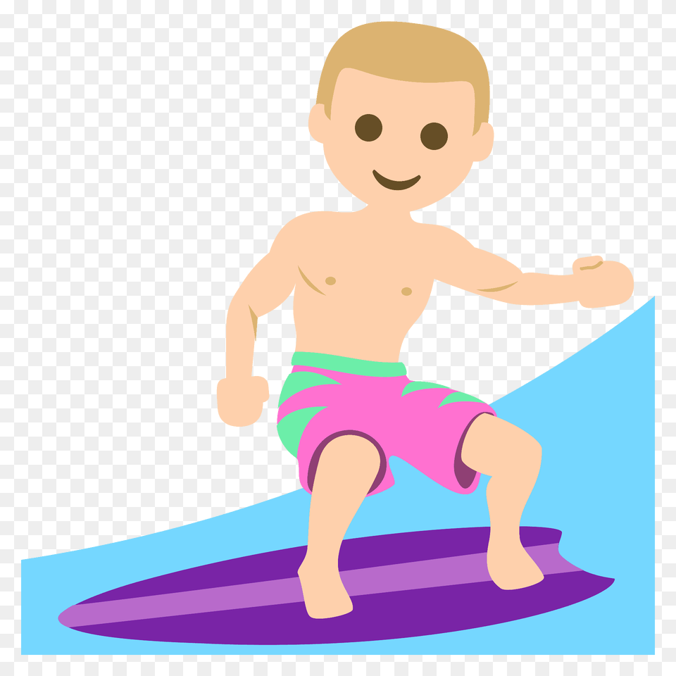 Person Surfing Emoji Clipart, Water, Sea Waves, Nature, Outdoors Png Image