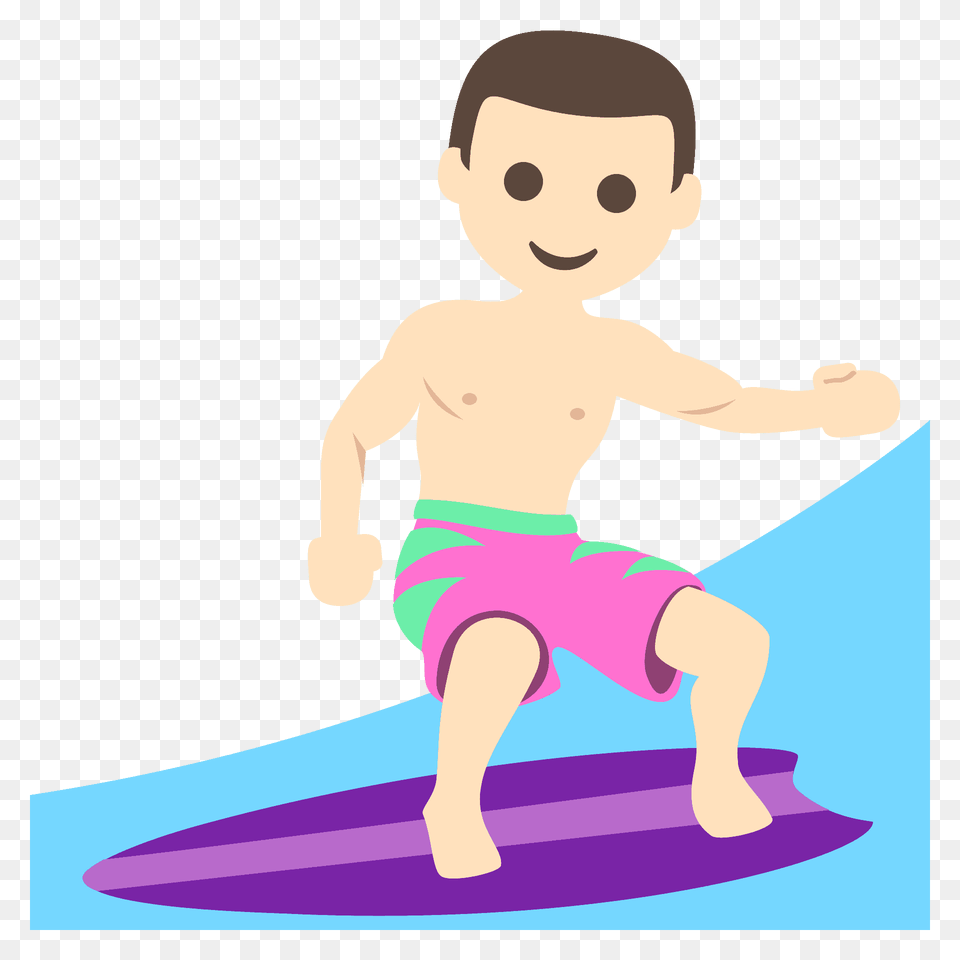 Person Surfing Emoji Clipart, Water, Sea Waves, Nature, Outdoors Png Image