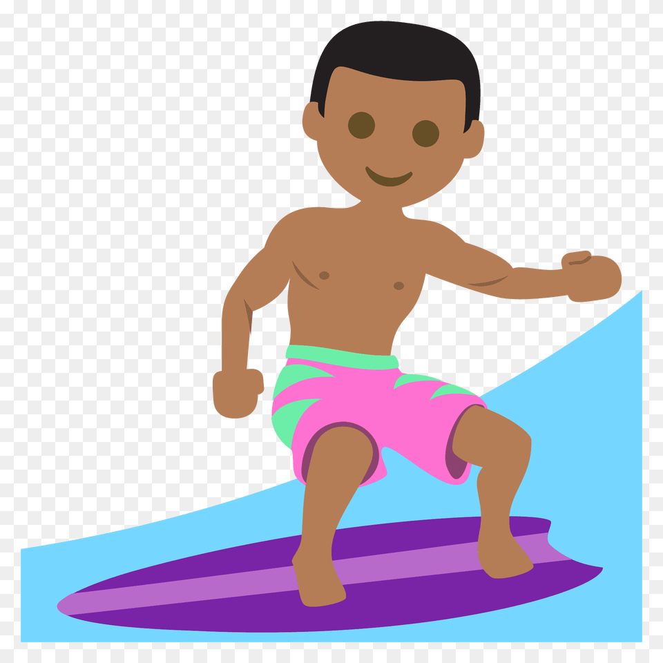 Person Surfing Emoji Clipart, Water, Sea Waves, Nature, Outdoors Free Png