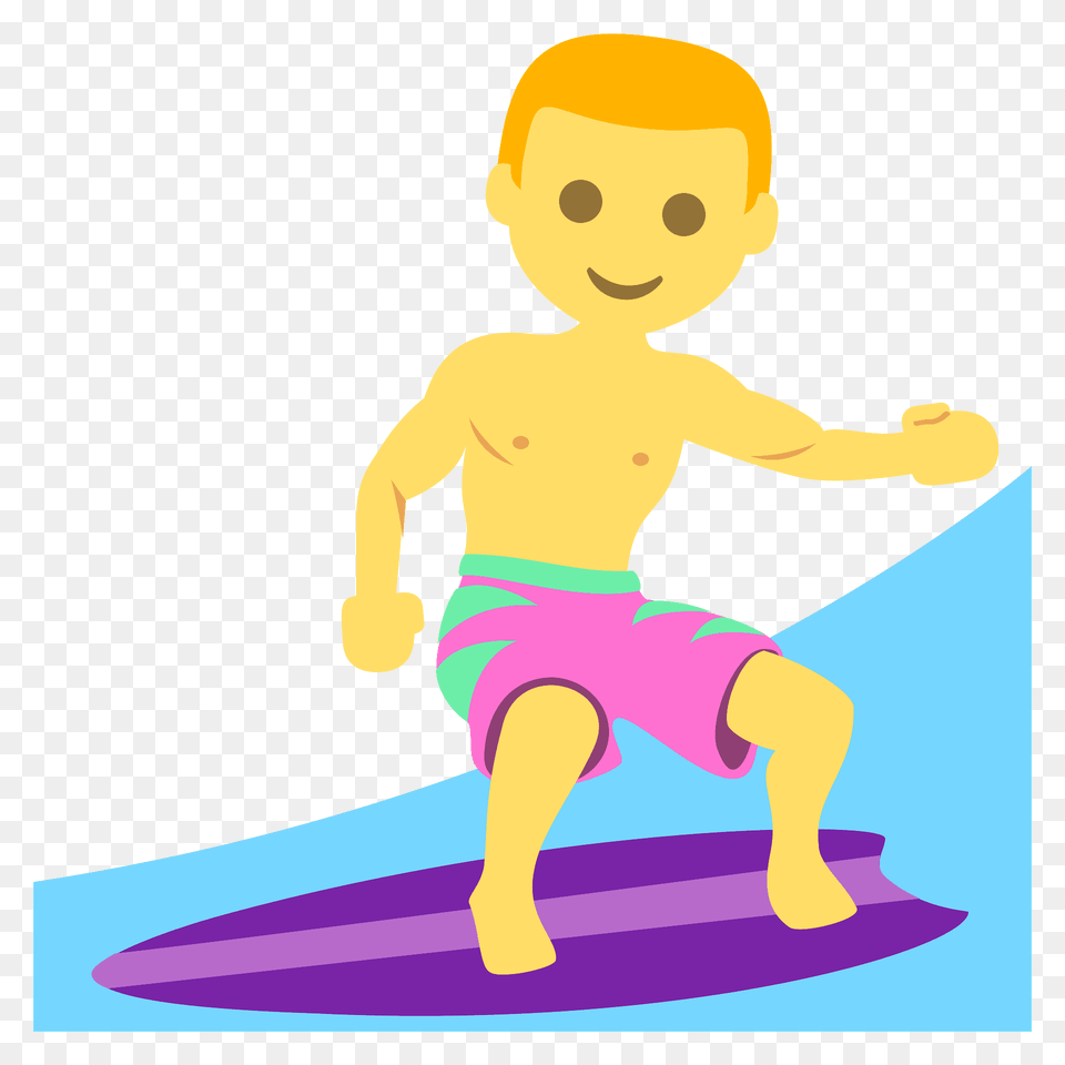 Person Surfing Emoji Clipart, Water, Nature, Outdoors, Sea Waves Png Image