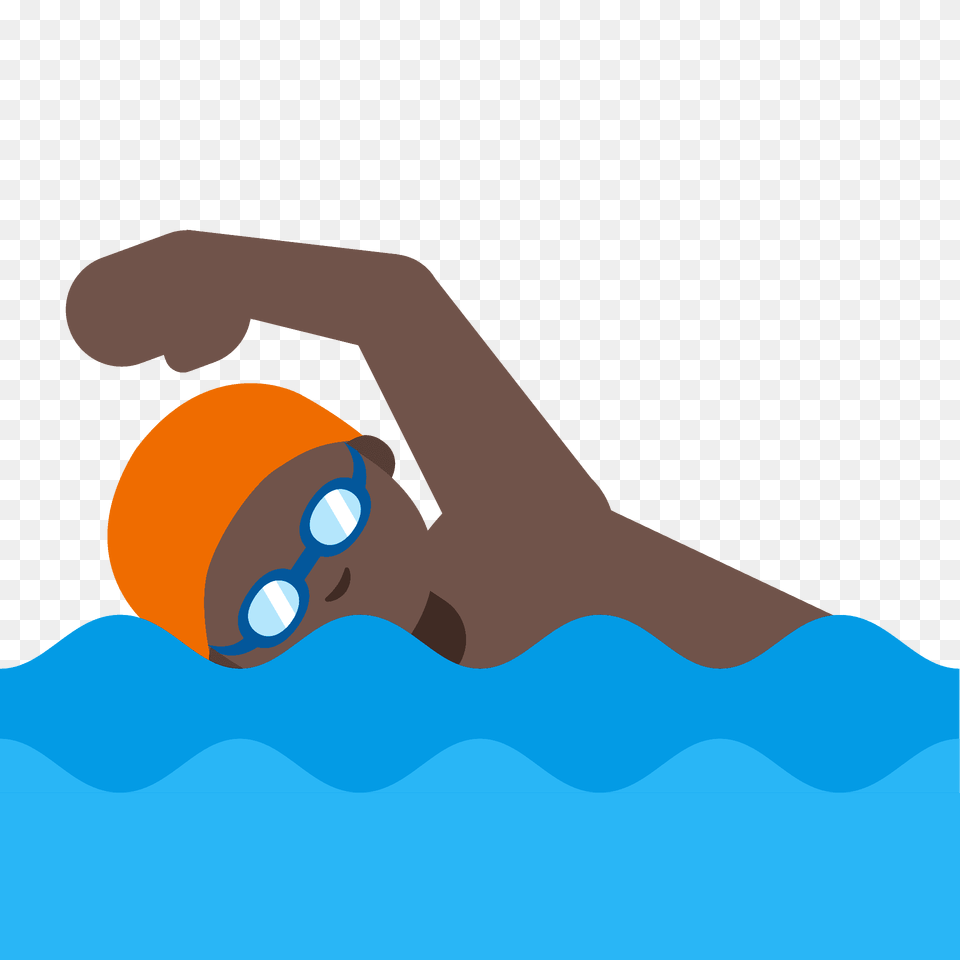 Person Swimming Emoji Clipart, Water Sports, Water, Sport, Leisure Activities Free Transparent Png
