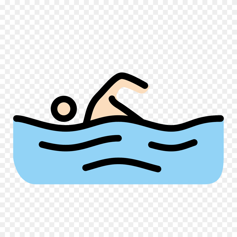 Person Swimming Emoji Clipart, Water Sports, Water, Leisure Activities, Sport Free Transparent Png