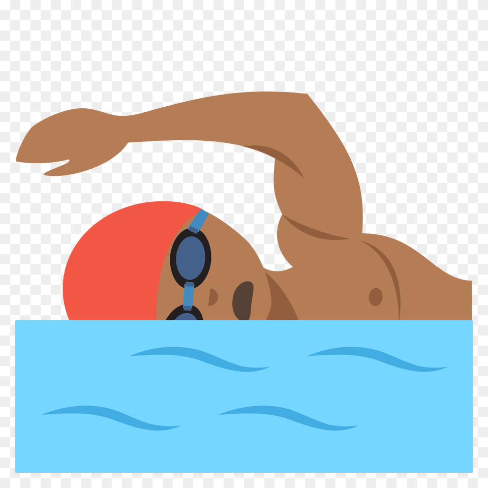 Person Swimming Emoji Clipart, Water Sports, Water, Sport, Leisure Activities Png