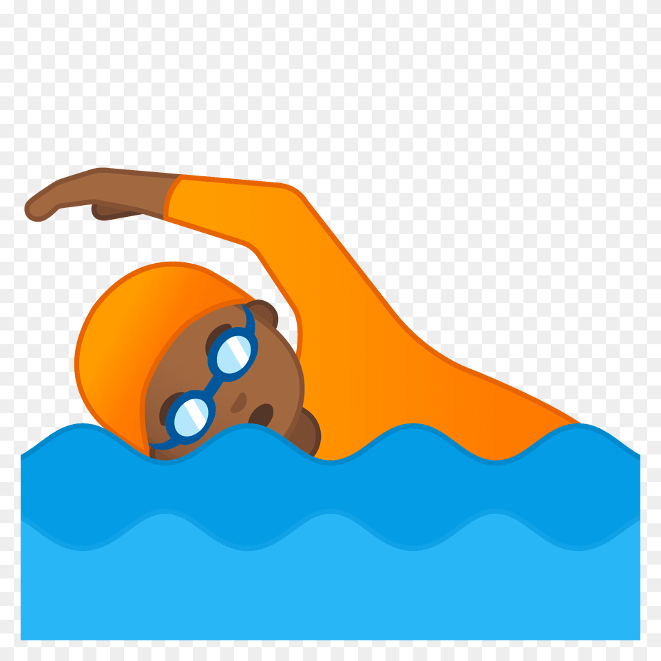 Person Swimming Emoji Clipart, Water Sports, Water, Sport, Leisure Activities Png