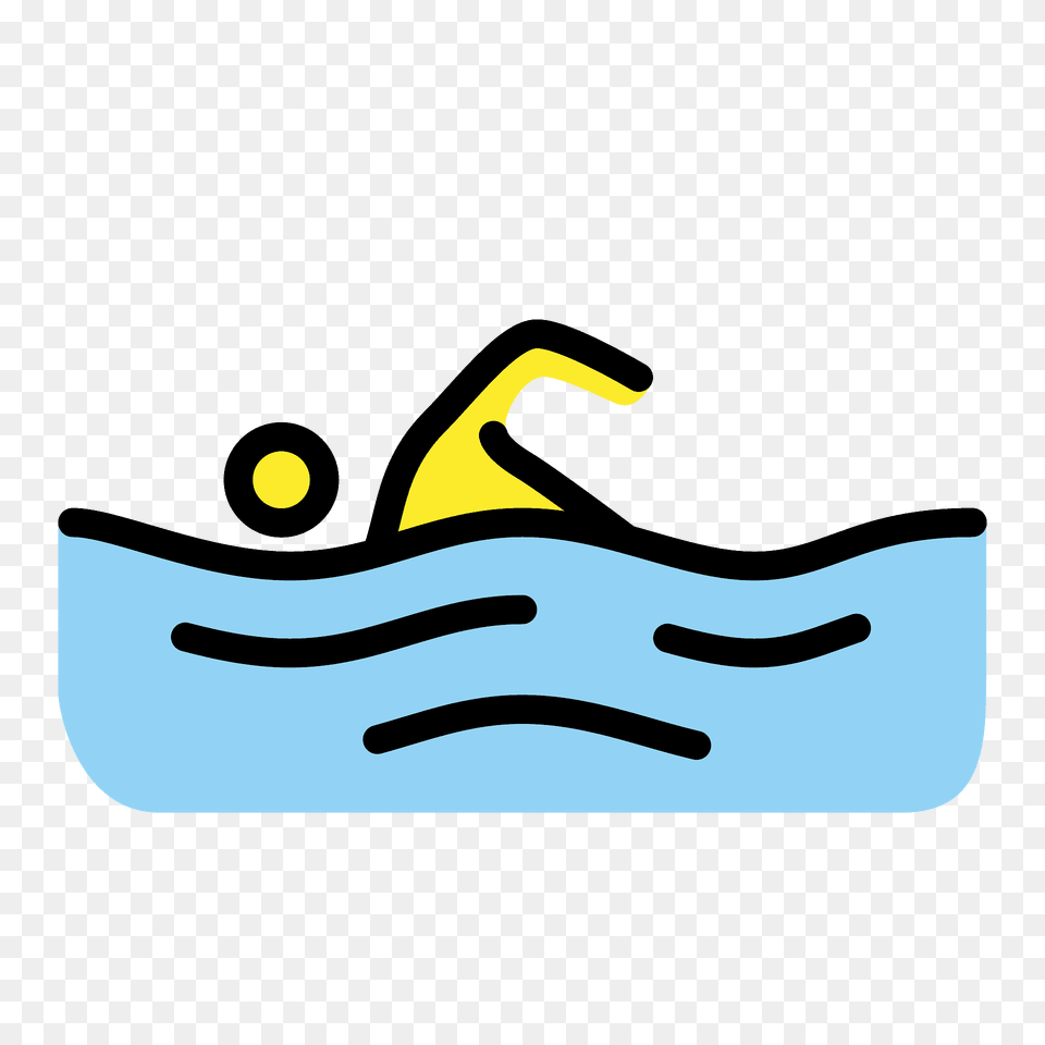 Person Swimming Emoji Clipart, Water Sports, Water, Leisure Activities, Sport Png