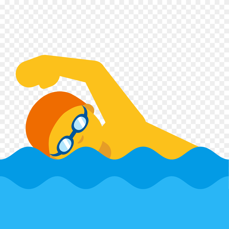 Person Swimming Emoji Clipart, Water Sports, Water, Leisure Activities, Sport Free Png Download