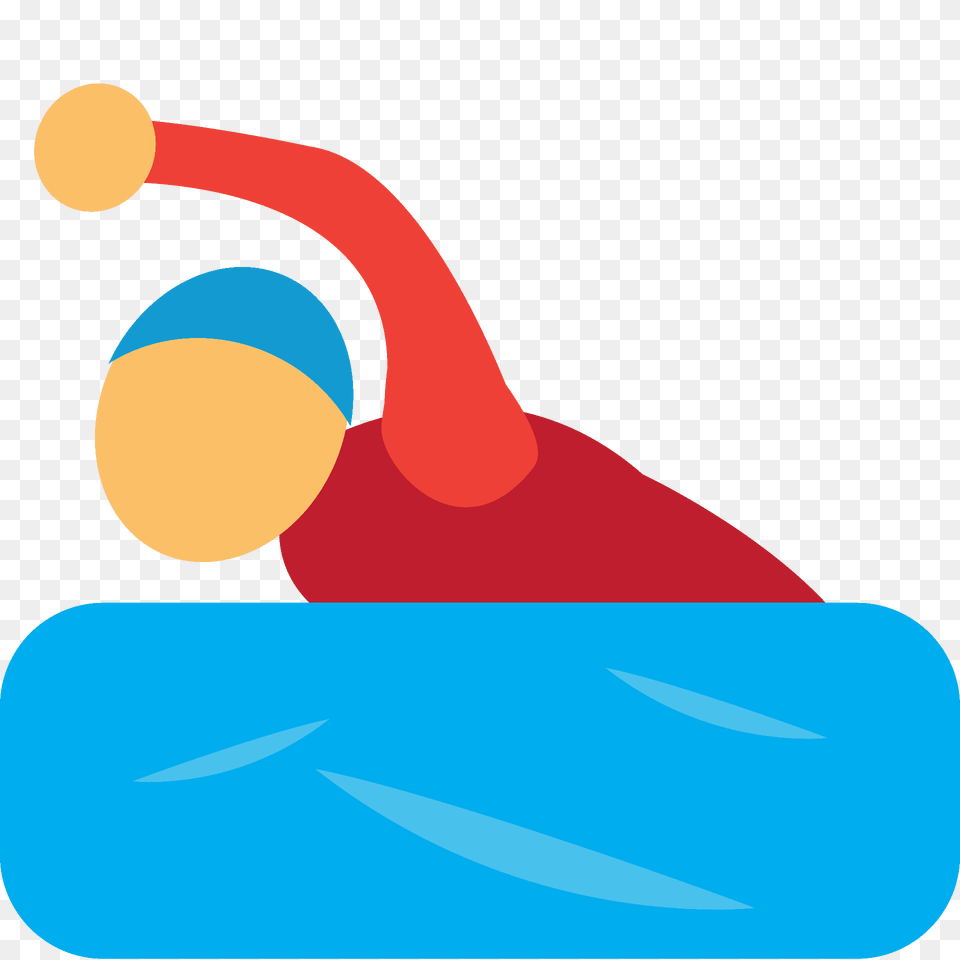 Person Swimming Emoji Clipart, Sport, Water Sports, Water, Leisure Activities Png Image