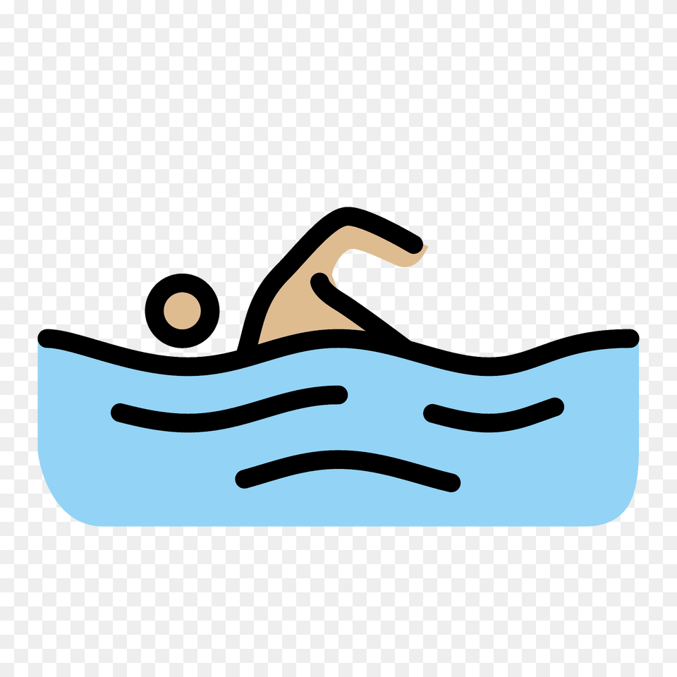 Person Swimming Emoji Clipart, Water Sports, Water, Leisure Activities, Sport Free Png