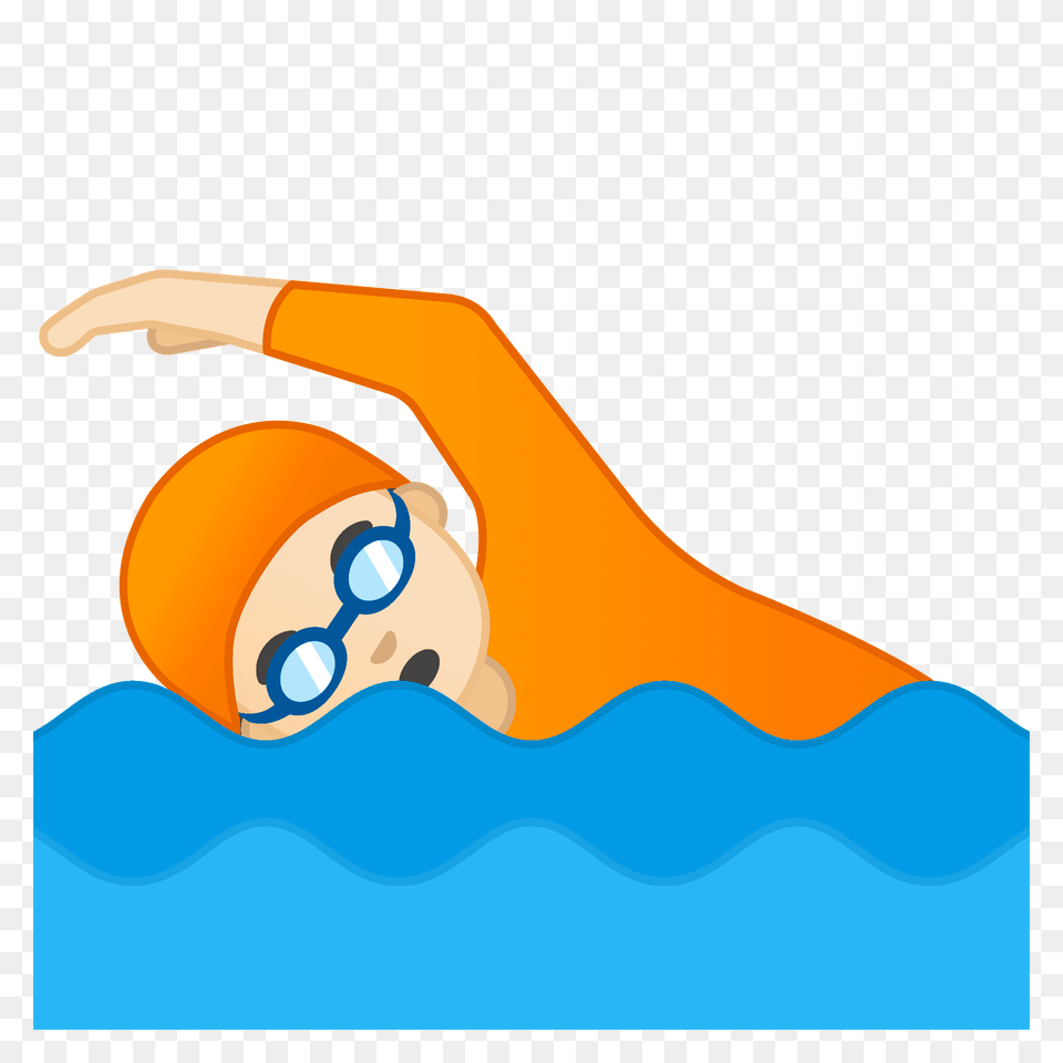 Person Swimming Emoji Clipart, Bathing Cap, Water, Swimwear, Sport Png