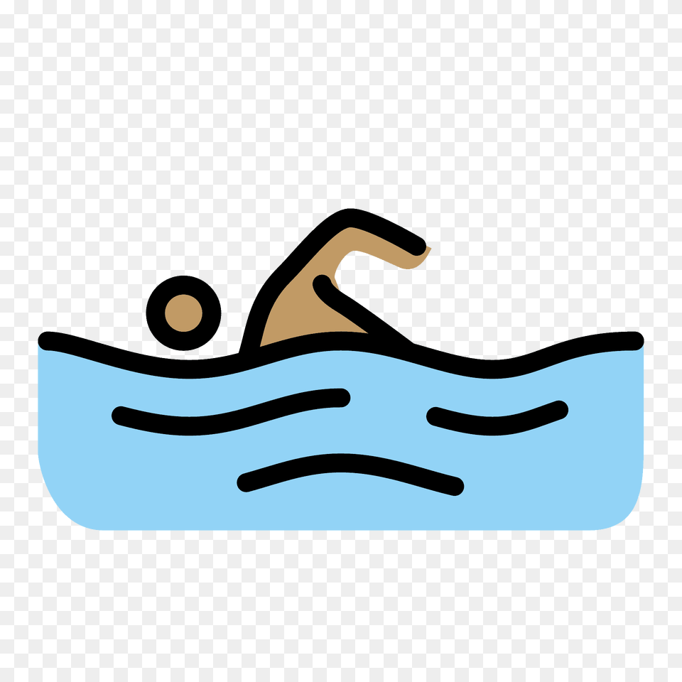 Person Swimming Emoji Clipart, Water Sports, Water, Leisure Activities, Sport Free Png Download
