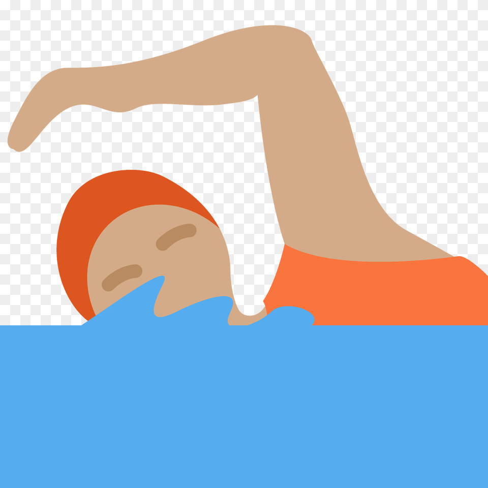 Person Swimming Emoji Clipart, Water Sports, Water, Swimwear, Sport Free Png Download