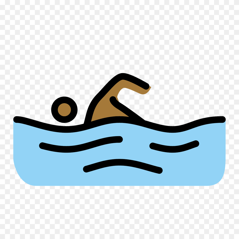 Person Swimming Emoji Clipart, Water Sports, Leisure Activities, Sport, Water Free Png