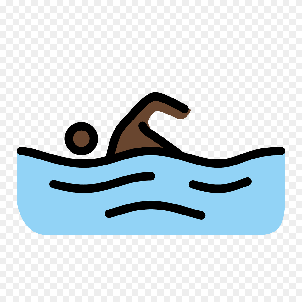 Person Swimming Emoji Clipart, Water Sports, Water, Leisure Activities, Sport Png