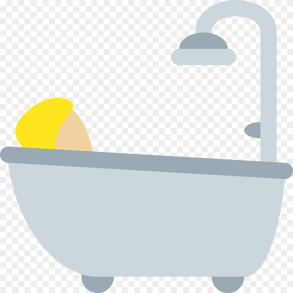 Person Taking Bath Emoji Clipart, Bathing, Bathtub, Tub Free Transparent Png