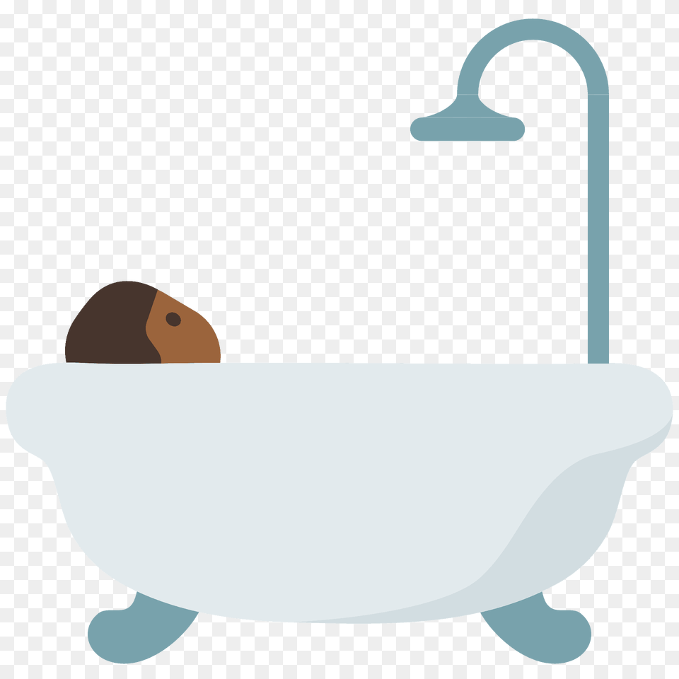 Person Taking Bath Emoji Clipart, Bathing, Bathtub, Tub Png Image