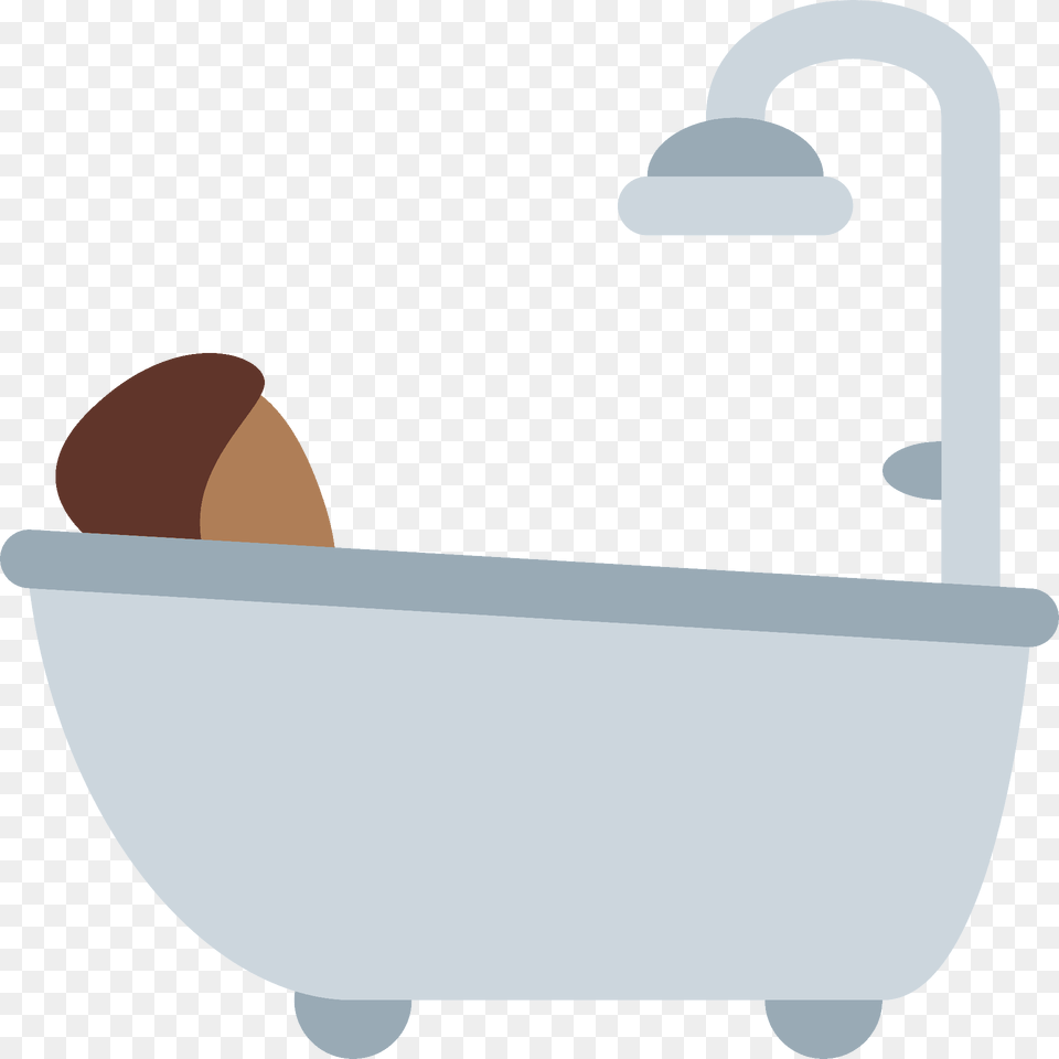 Person Taking Bath Emoji Clipart, Bathing, Bathtub, Tub Free Png