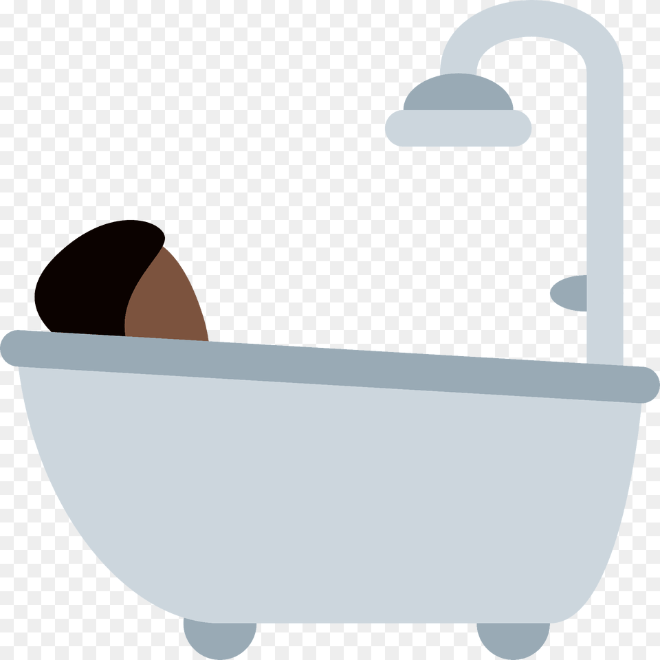 Person Taking Bath Emoji Clipart, Bathing, Bathtub, Tub Png Image