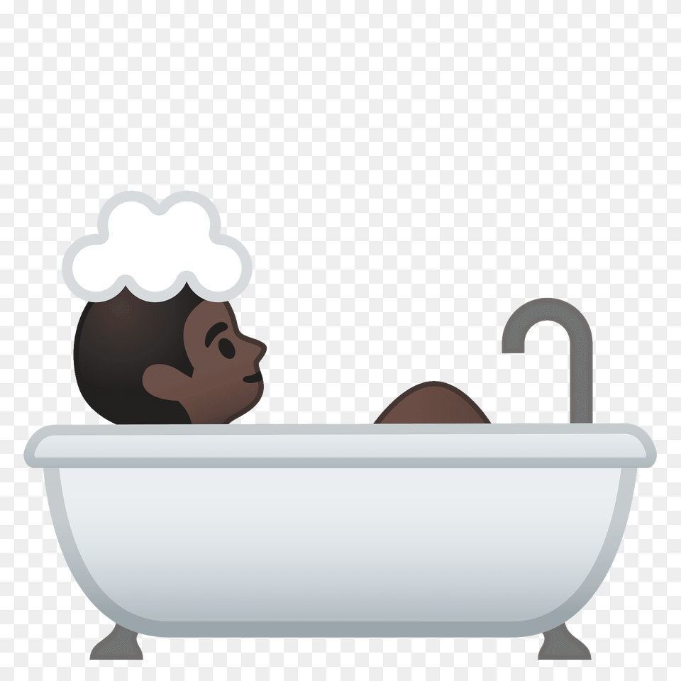 Person Taking Bath Emoji Clipart, Bathing, Bathtub, Tub Png