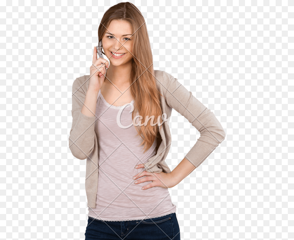 Person Talking Girl, Long Sleeve, Clothing, Sleeve, Photography Png
