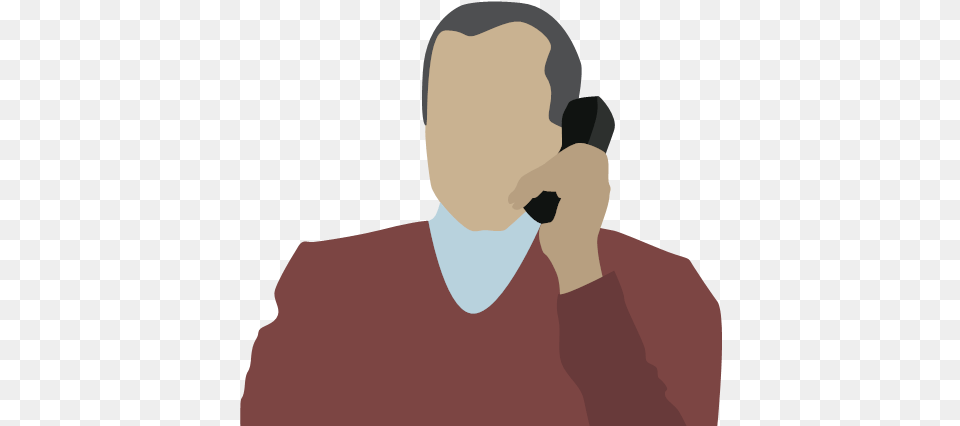 Person Telephone Conversation Icon, Electronics, Phone, Mobile Phone, Adult Png