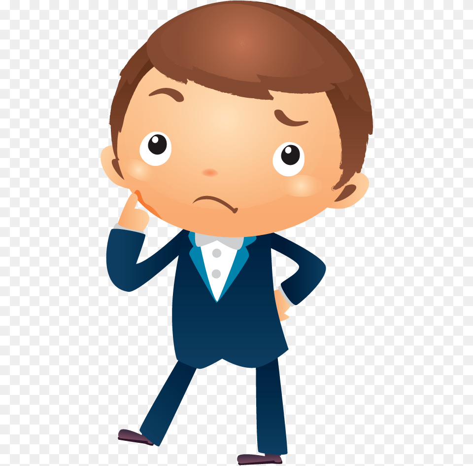 Person Thinking, Formal Wear, Baby, Face, Head Free Transparent Png