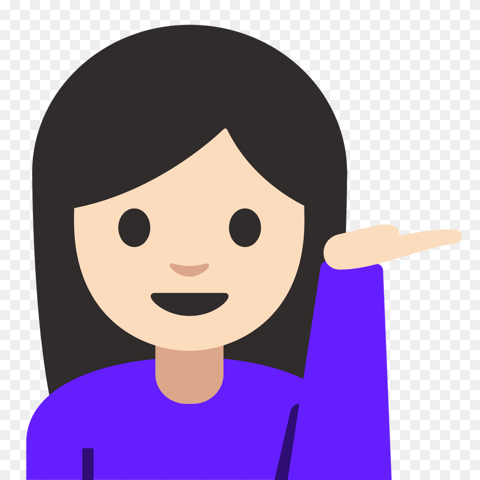 Person Tipping Hand Emoji Clipart, Photography, Face, Head, People Png