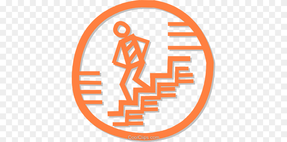 Person Walking Down Stairs Walking, Logo Free Png