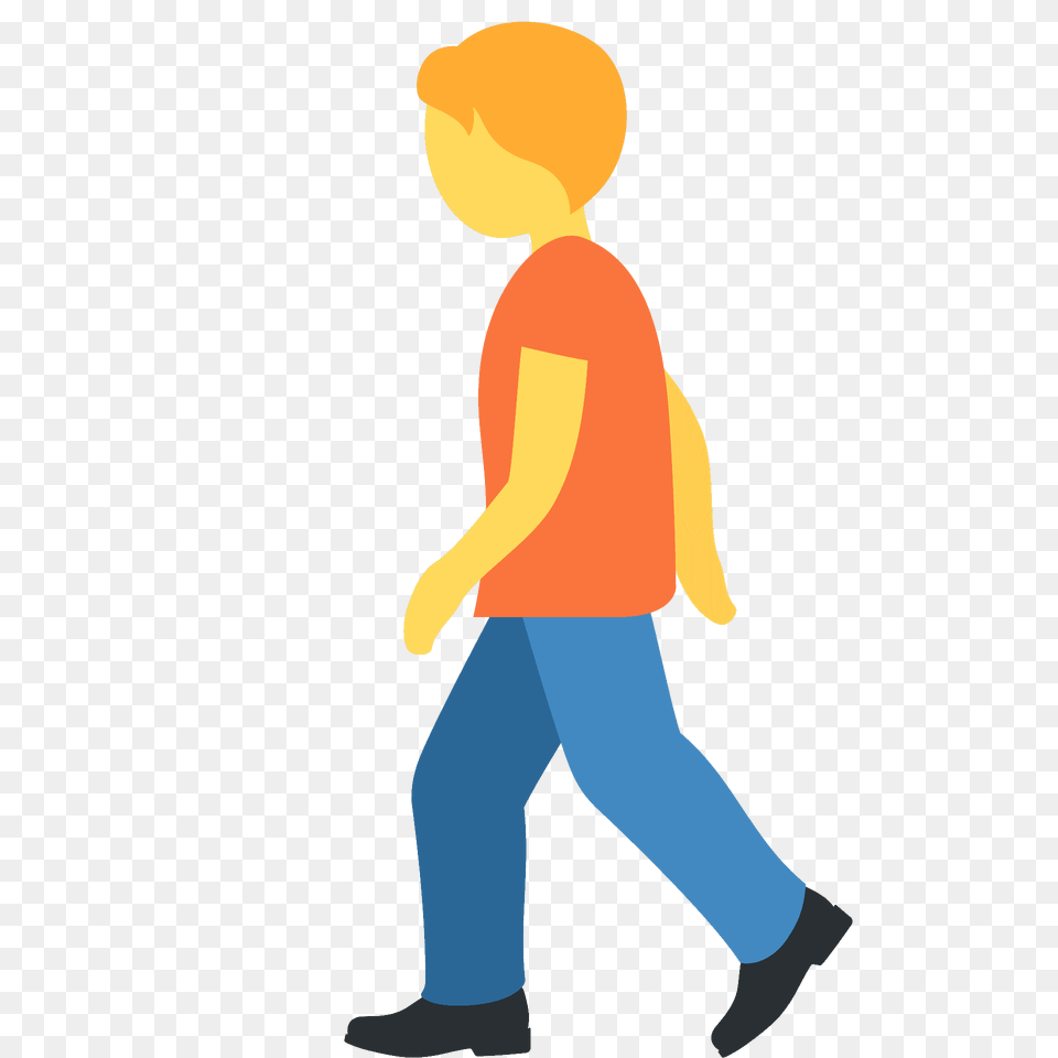 Person Walking Emoji Clipart, Pants, Hat, Clothing, Male Free Png