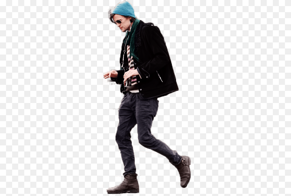 Person Walking Hipster, Adult, Man, Male, Hat Png Image