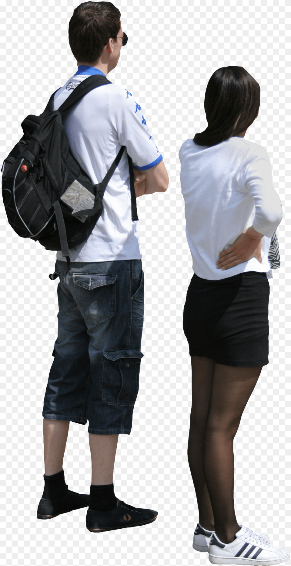 Person Walking Side View People Sight Seeing, Woman, Shorts, Female, Clothing Free Png Download