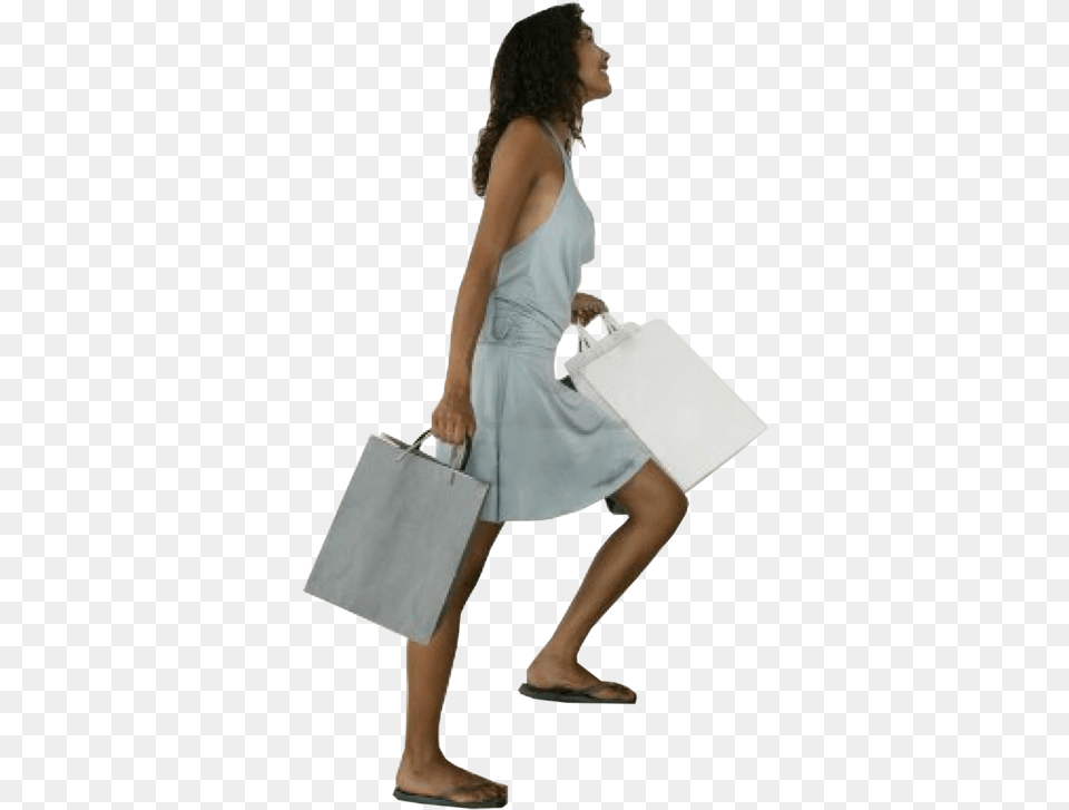 Person Walking Up Stairs, Accessories, Bag, Handbag, Shopping Free Png Download