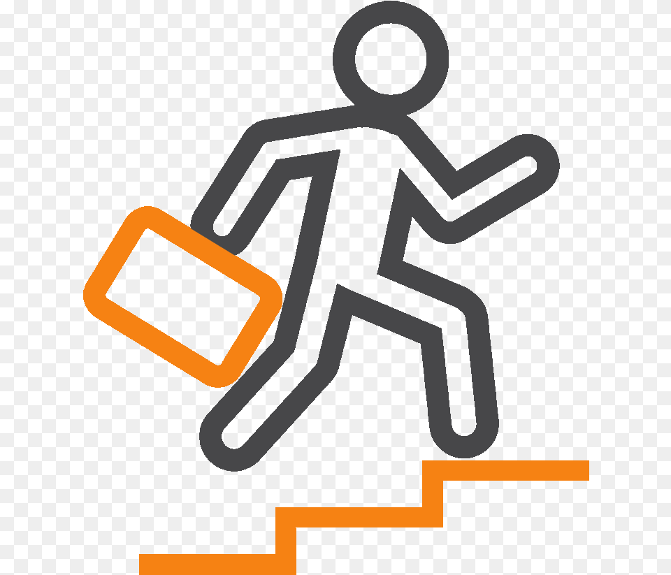 Person Walking Up Stairs, Sign, Symbol, Gas Pump, Machine Png Image