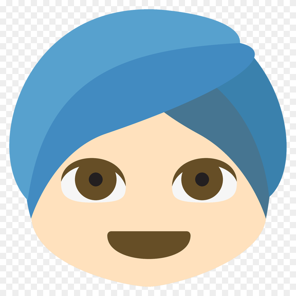 Person Wearing Turban Emoji Clipart, Cap, Clothing, Hat, Bathing Cap Free Png