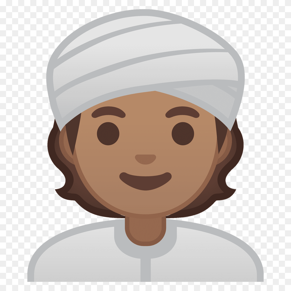 Person Wearing Turban Emoji Clipart, Cap, Clothing, Hat, Bathing Cap Free Png