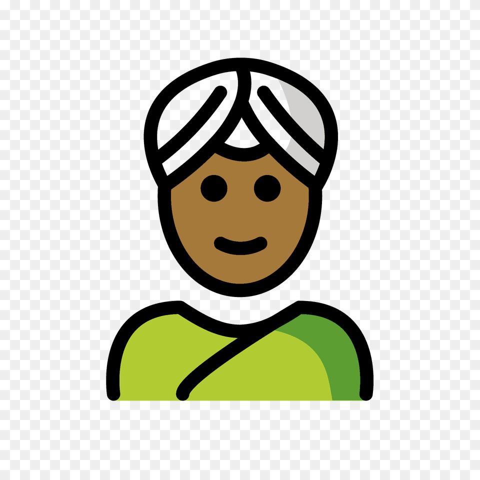 Person Wearing Turban Emoji Clipart, Tennis Ball, Ball, Cap, Tennis Png Image