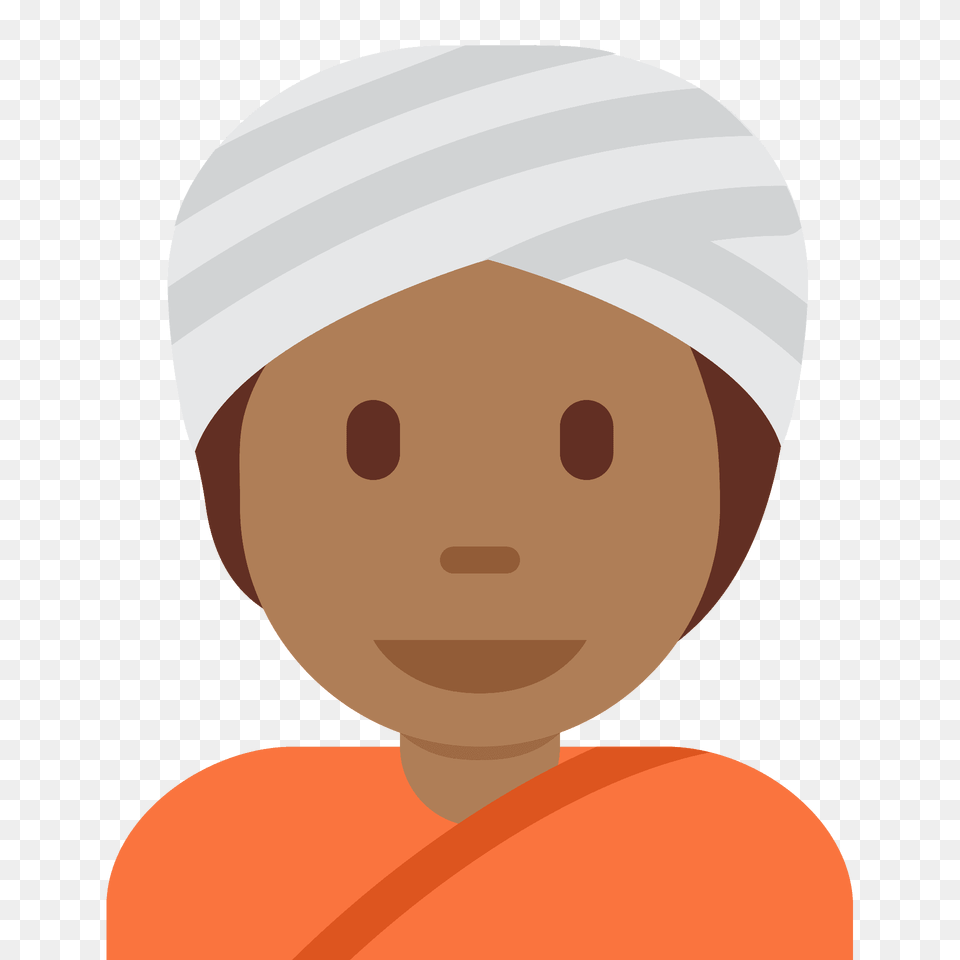 Person Wearing Turban Emoji Clipart, Cap, Clothing, Hat, Bathing Cap Free Png