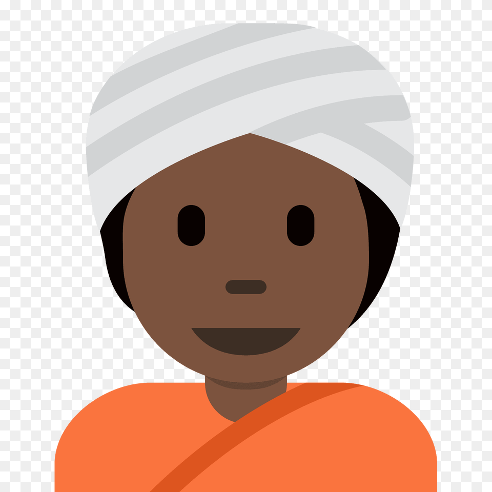 Person Wearing Turban Emoji Clipart, Cap, Clothing, Hat, Bathing Cap Png Image