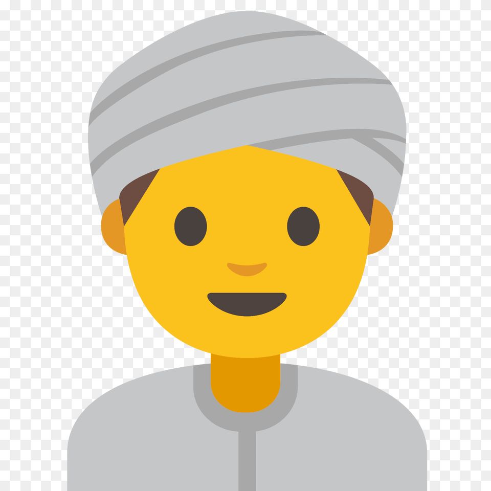 Person Wearing Turban Emoji Clipart, Cap, Clothing, Hat, Bathing Cap Free Png