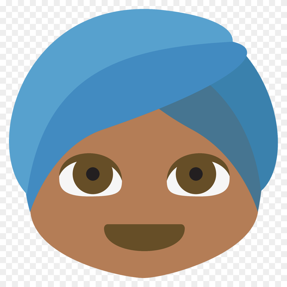 Person Wearing Turban Emoji Clipart, Cap, Clothing, Hat, Swimwear Png Image