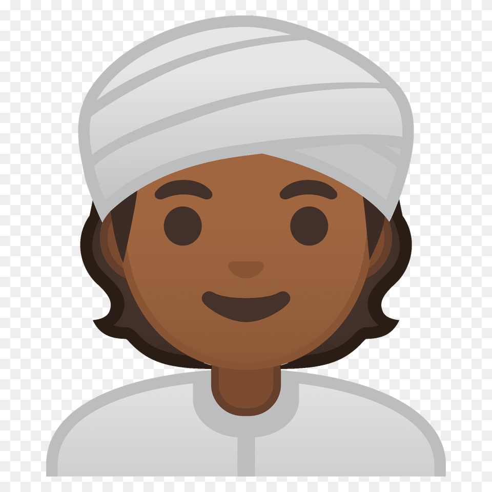 Person Wearing Turban Emoji Clipart, Hat, Cap, Clothing, Bathing Cap Free Png