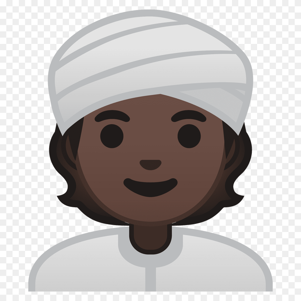 Person Wearing Turban Emoji Clipart, Cap, Clothing, Hat, Bathing Cap Png Image