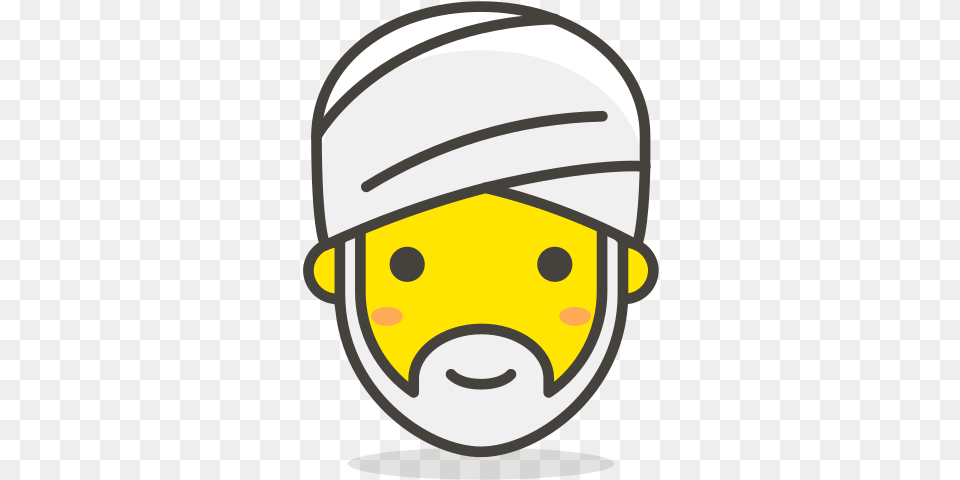 Person Wearing Turban Icon Of 780 Vector Emoji Logo Sorban Vector, Helmet, Clothing, Hardhat, Crash Helmet Free Png Download