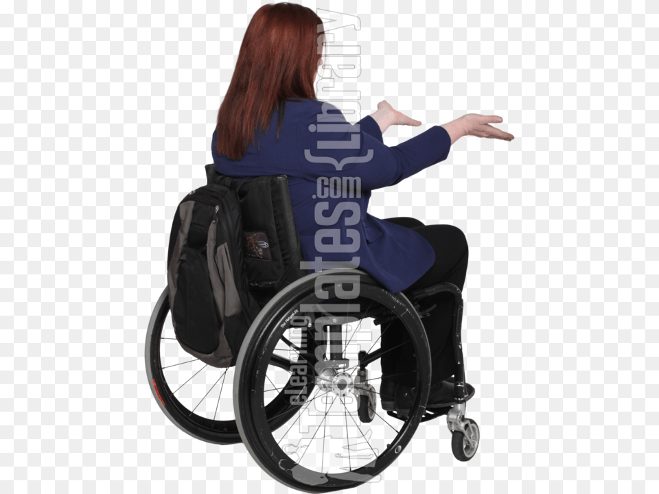 Person Wheelchair Transparent Background, Adult, Chair, Female, Furniture Free Png